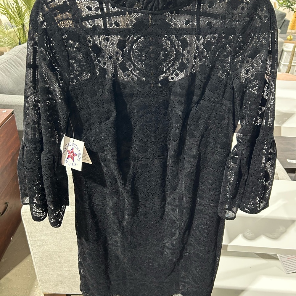 Black Lace Dress